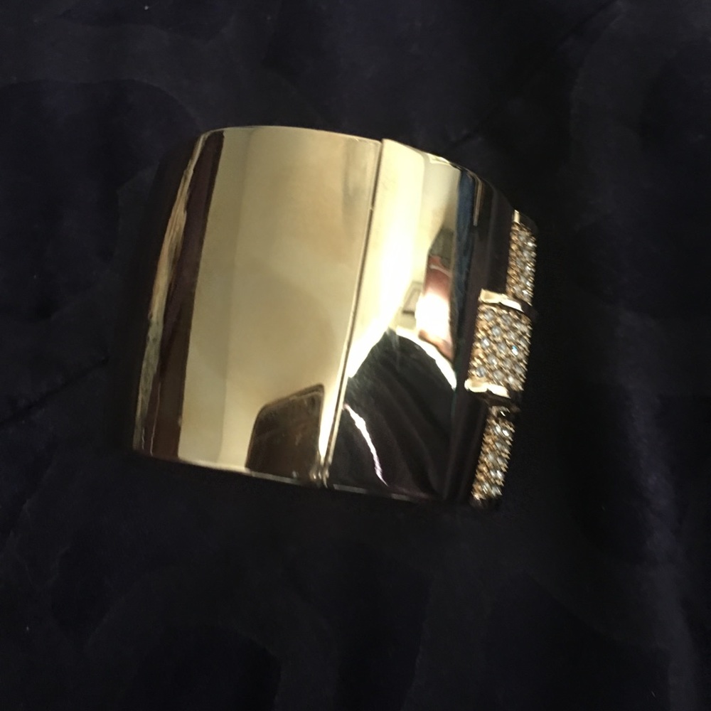 Gold Cuff Bracelet - Picture 2 of 7